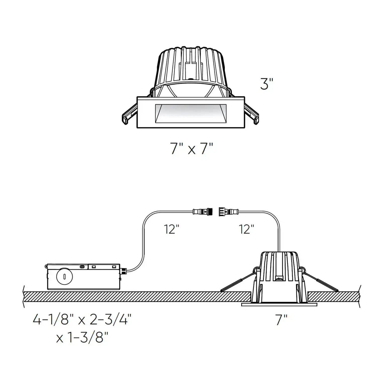 DALS, RGR REGRESSED LIGHT, FLUSH MOUNT CEILING LIGHTS
