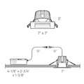 DALS, RGR REGRESSED LIGHT, FLUSH MOUNT CEILING LIGHTS