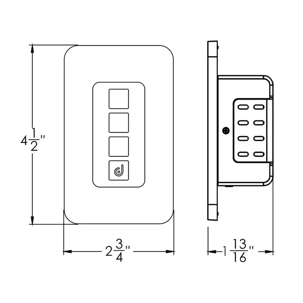 DALS SMART WALL CONTROL LIGHT | SM-WLCT