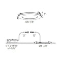 DALS, MYSTIQUE PANEL LIGHT, FLUSH MOUNT CEILING LIGHTS