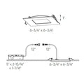 DALS, MYSTIQUE PANEL LIGHT, FLUSH MOUNT CEILING LIGHTS