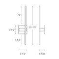 DALS, ARIES WALL SCONCE, WALL SCONCES