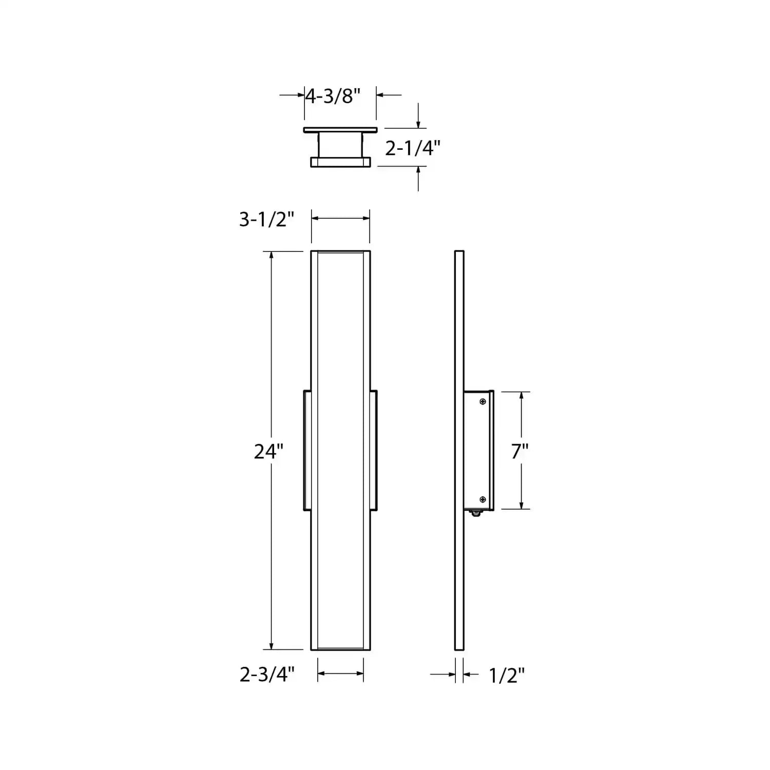 DALS, GEMINI WALL SCONCE, WALL SCONCES