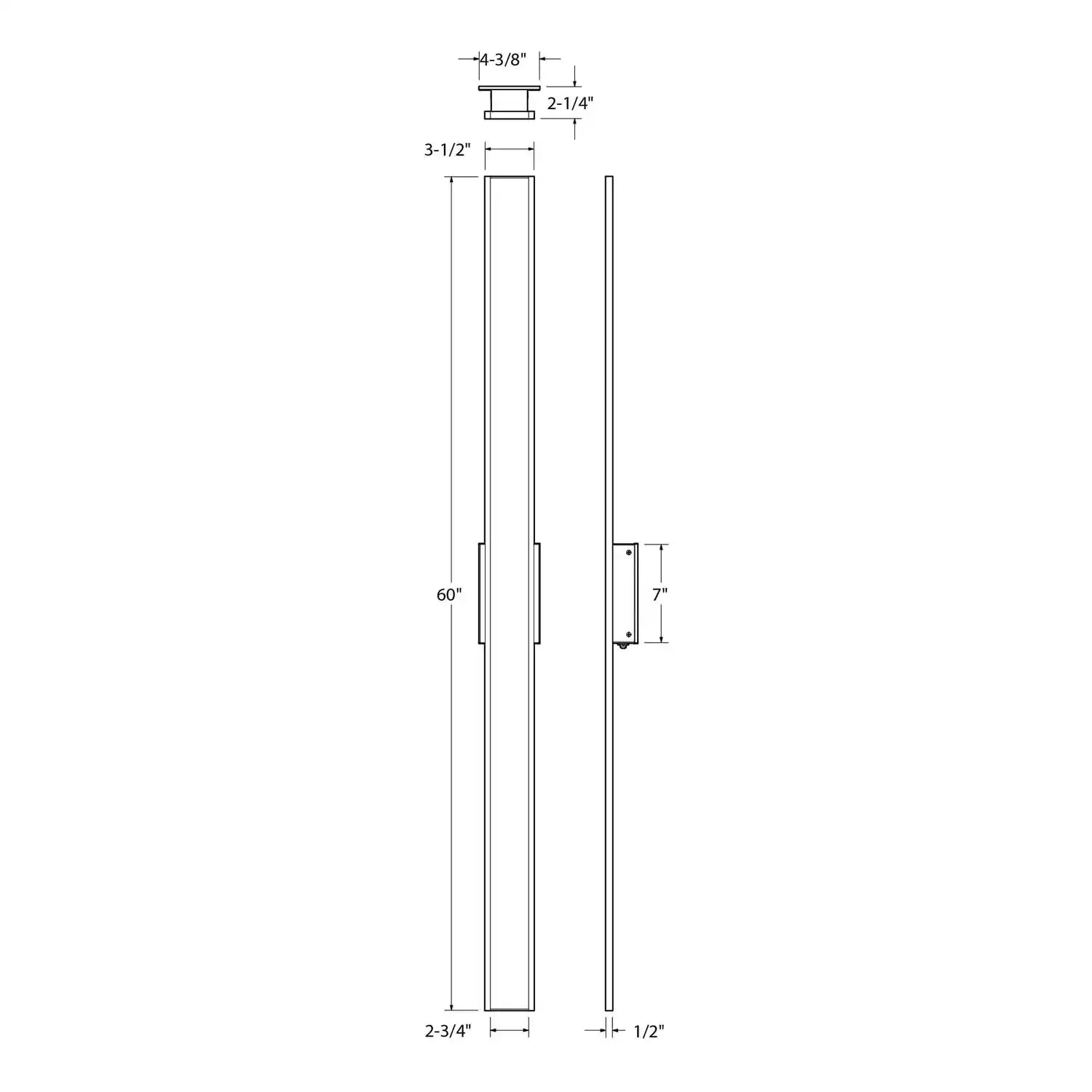 DALS, GEMINI WALL SCONCE, WALL SCONCES