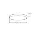 DALS, FUSION FLUSH MOUNT, FLUSH MOUNT CEILING LIGHTS