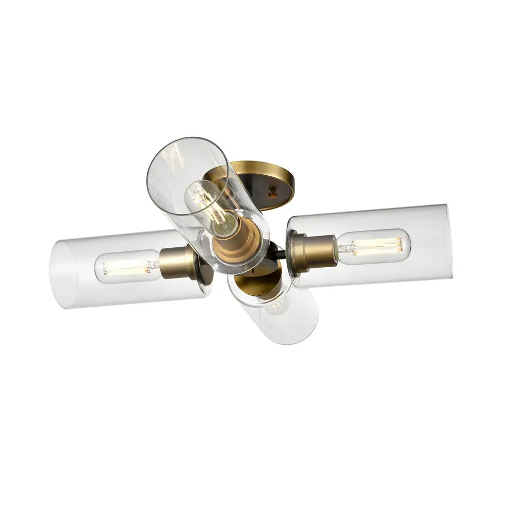 DVI, BARKER SEMI-FLUSH MOUNT, SEMI FLUSH MOUNT LIGHT