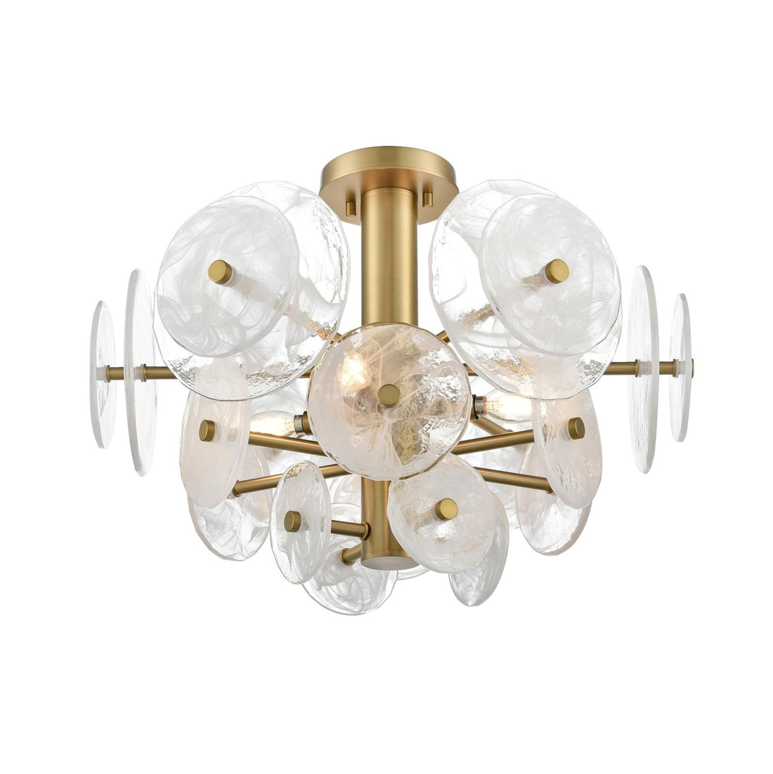 DVI, CAROUSEL SEMI-FLUSH MOUNT, SEMI FLUSH MOUNT LIGHT