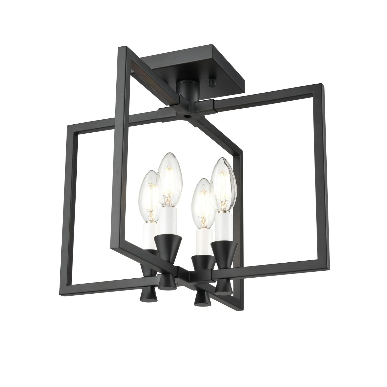 DVI, CARISBROOKE SEMI-FLUSH MOUNT, SEMI FLUSH MOUNT LIGHT