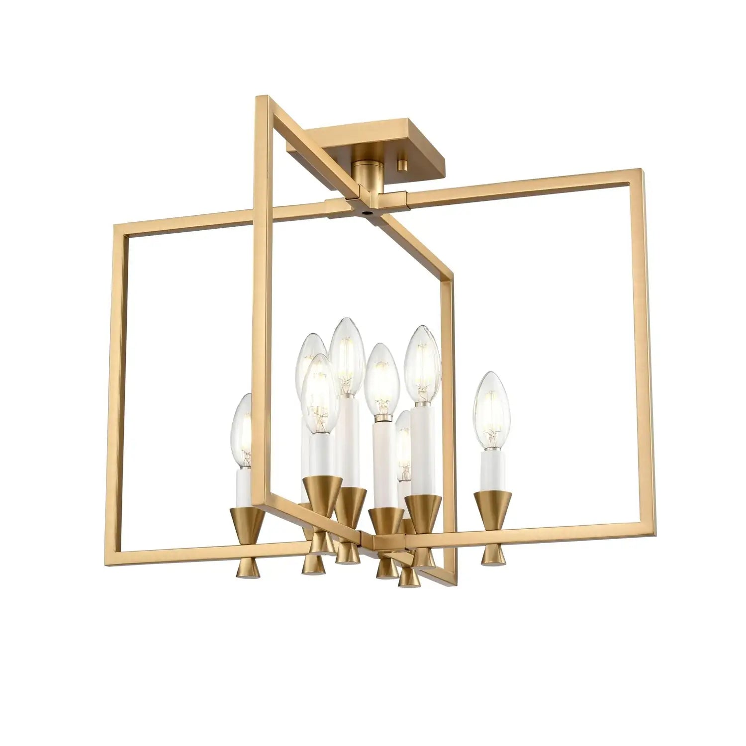 DVI, CARISBROOKE SEMI-FLUSH MOUNT, SEMI FLUSH MOUNT LIGHT