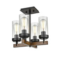 DVI, OKANAGAN SEMI-FLUSH MOUNT, SEMI FLUSH MOUNT LIGHT