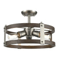 DVI, OAKHURST SEMI-FLUSH MOUNT, SEMI FLUSH MOUNT LIGHT
