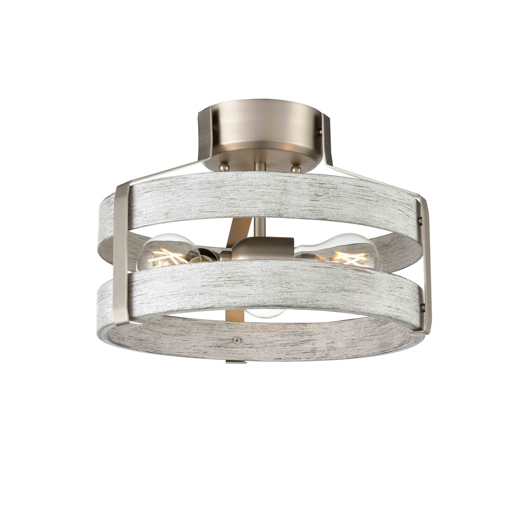DVI, FORT GARRY SEMI-FLUSH MOUNT, SEMI FLUSH MOUNT LIGHT