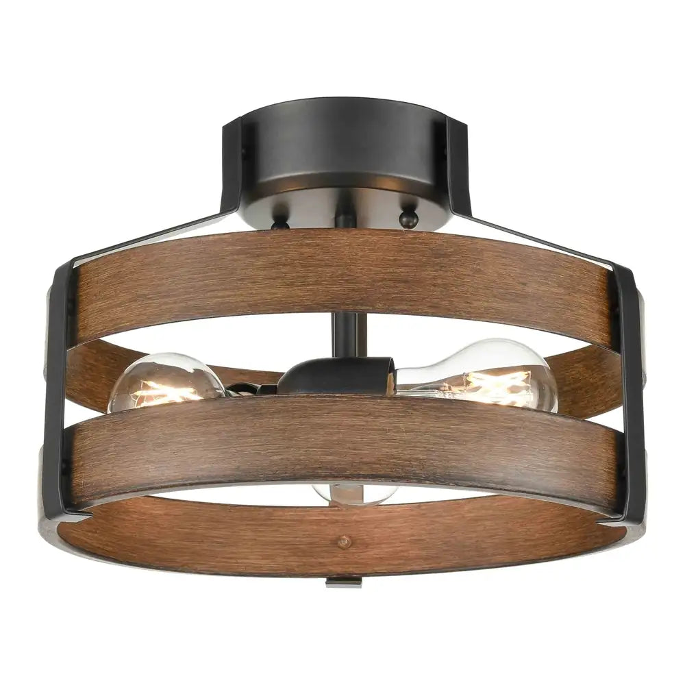 DVI, FORT GARRY SEMI-FLUSH MOUNT, SEMI FLUSH MOUNT LIGHT