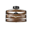 DVI, FORT GARRY SEMI-FLUSH MOUNT, SEMI FLUSH MOUNT LIGHT
