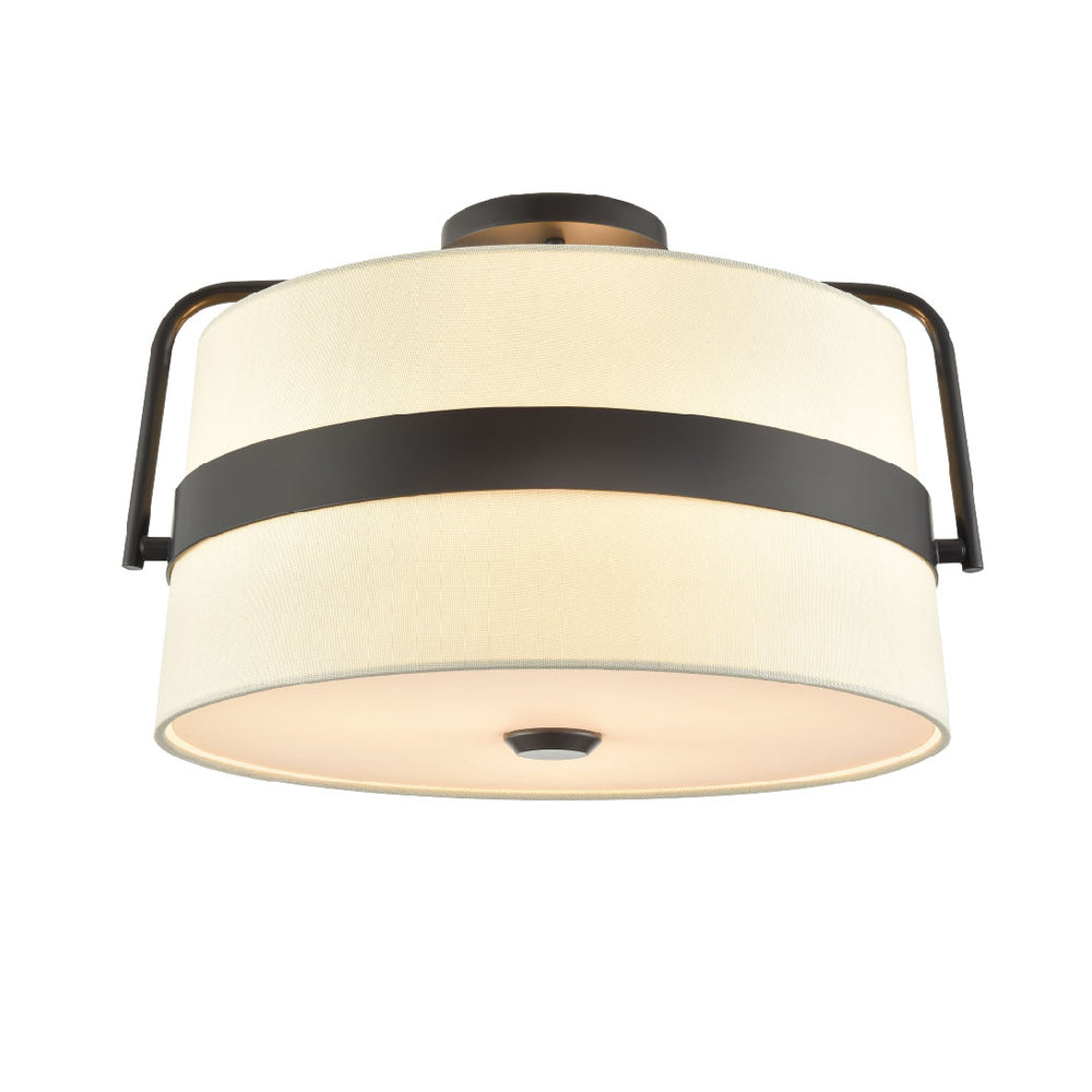 DVI, BON ECHO SEMI-FLUSH MOUNT, SEMI FLUSH MOUNT LIGHT