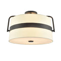 DVI, BON ECHO SEMI-FLUSH MOUNT, SEMI FLUSH MOUNT LIGHT