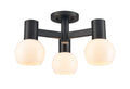 DVI, LILLOOET SEMI-FLUSH MOUNT, SEMI FLUSH MOUNT LIGHT
