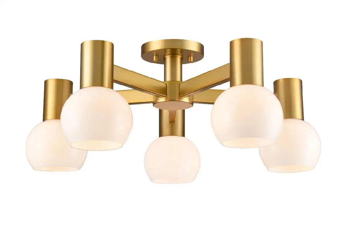 DVI, LILLOOET SEMI-FLUSH MOUNT, SEMI FLUSH MOUNT LIGHT