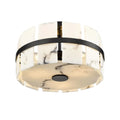 DVI, LUNA ALABASTER FLUSH MOUNT, FLUSH MOUNT CEILING LIGHTS