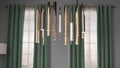 ET2, FLUTE-LINEAR PENDANT, LINEAR LIGHT