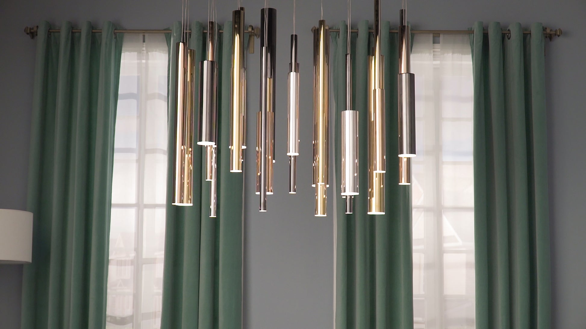 ET2, FLUTE-LINEAR PENDANT, LINEAR LIGHT