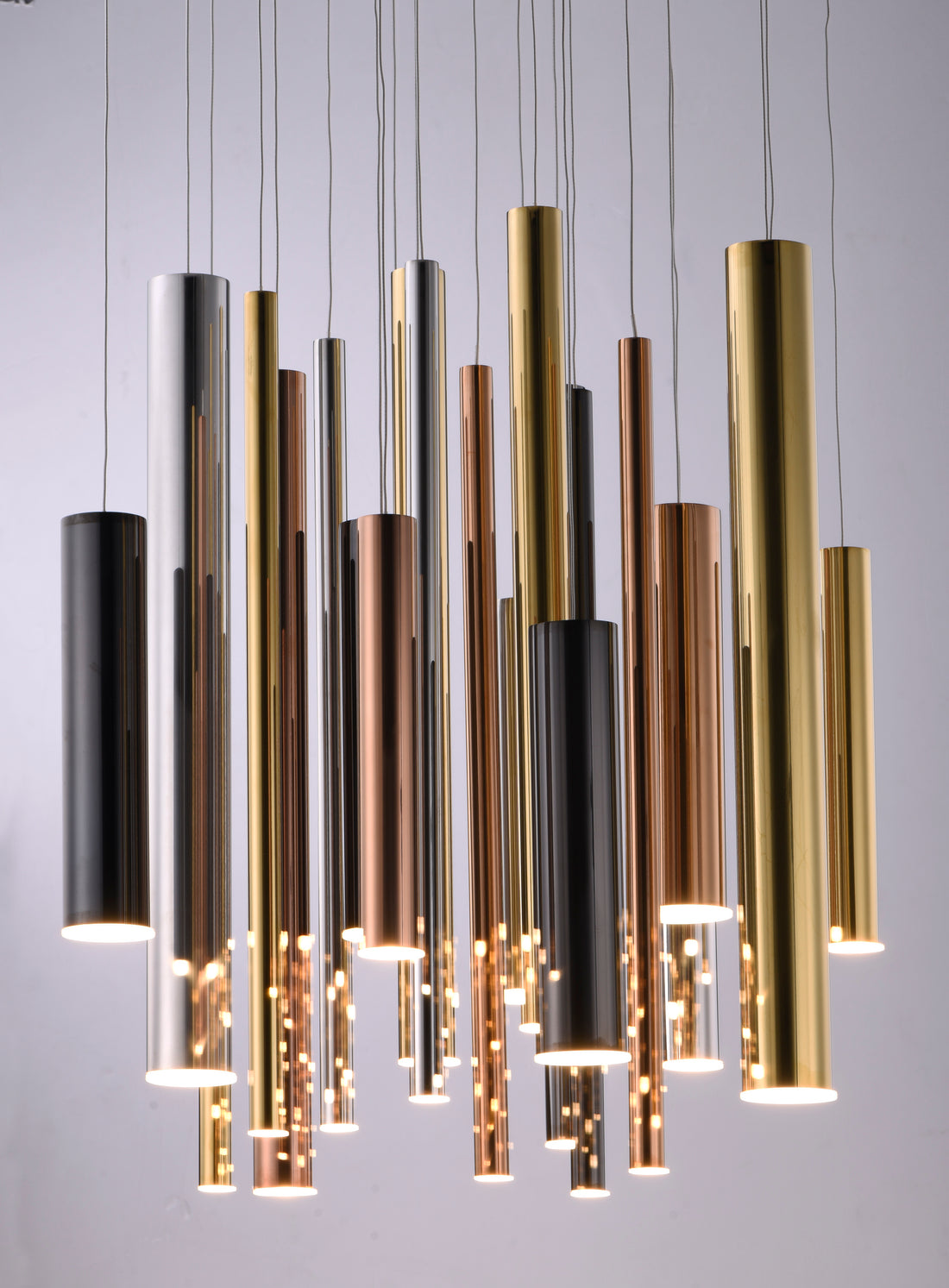 ET2, FLUTE-MULTI-LIGHT PENDANT, PENDANT LIGHT