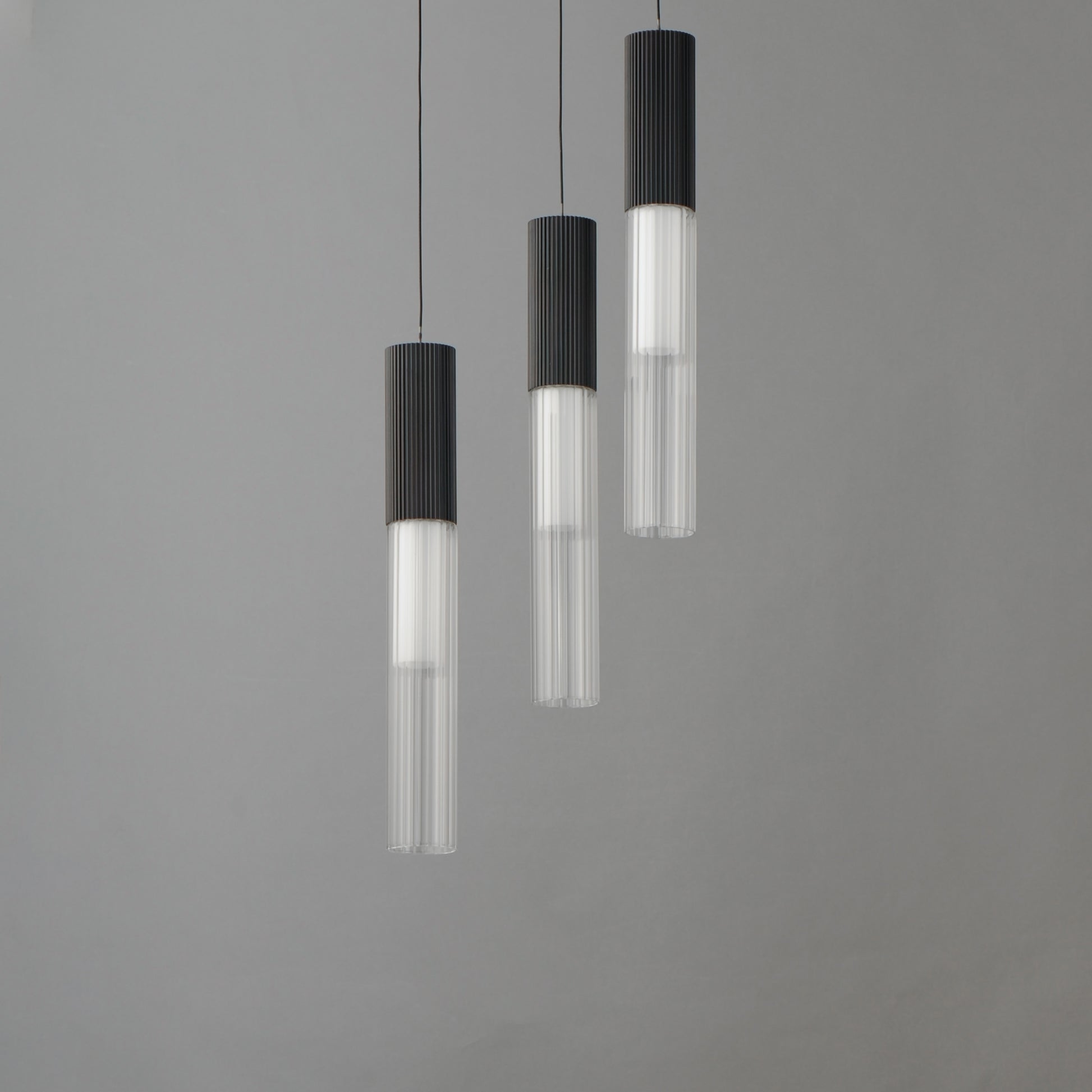 ET2, REEDS-MULTI-LIGHT PENDANT, CHANDELIER LIGHT