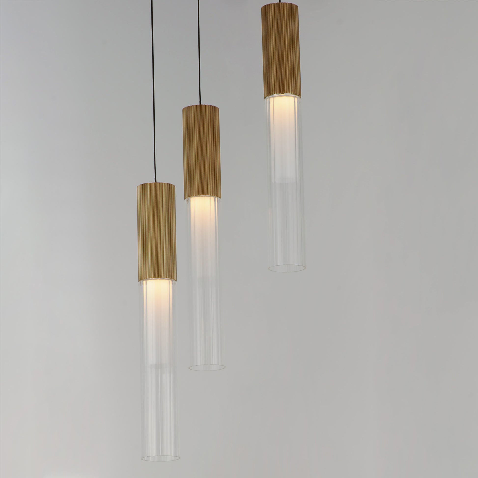 ET2, REEDS-MULTI-LIGHT PENDANT, CHANDELIER LIGHT