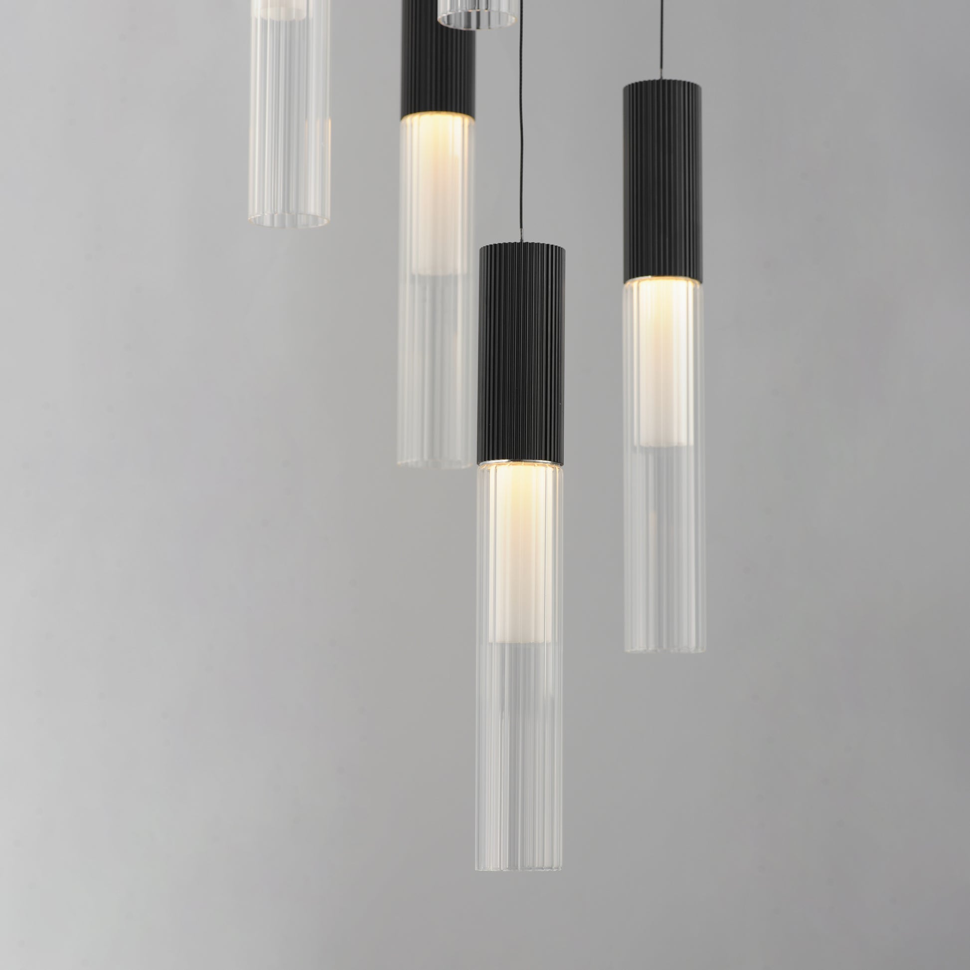 ET2, REEDS-MULTI-LIGHT PENDANT, CHANDELIER LIGHT