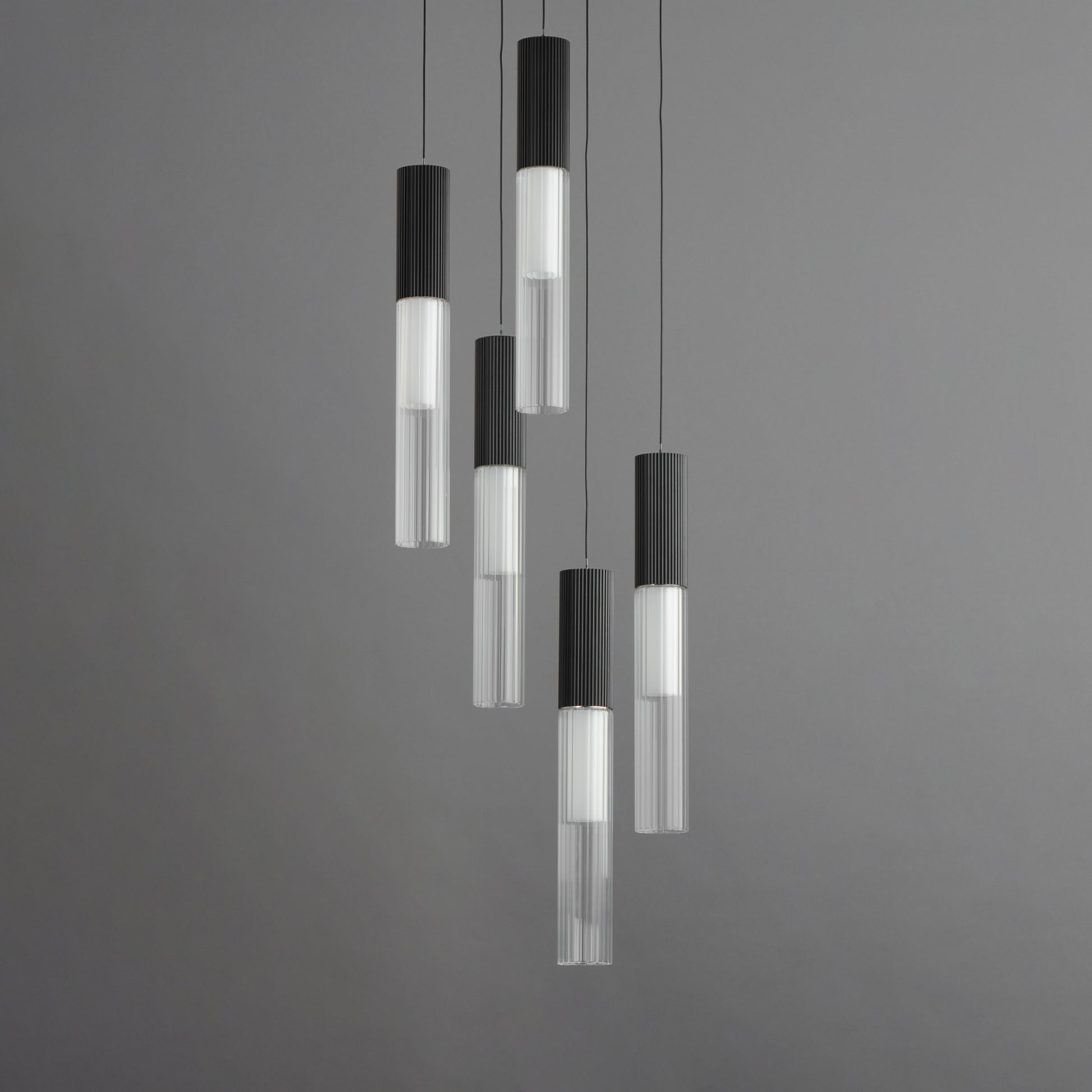 ET2, REEDS-MULTI-LIGHT PENDANT, CHANDELIER LIGHT
