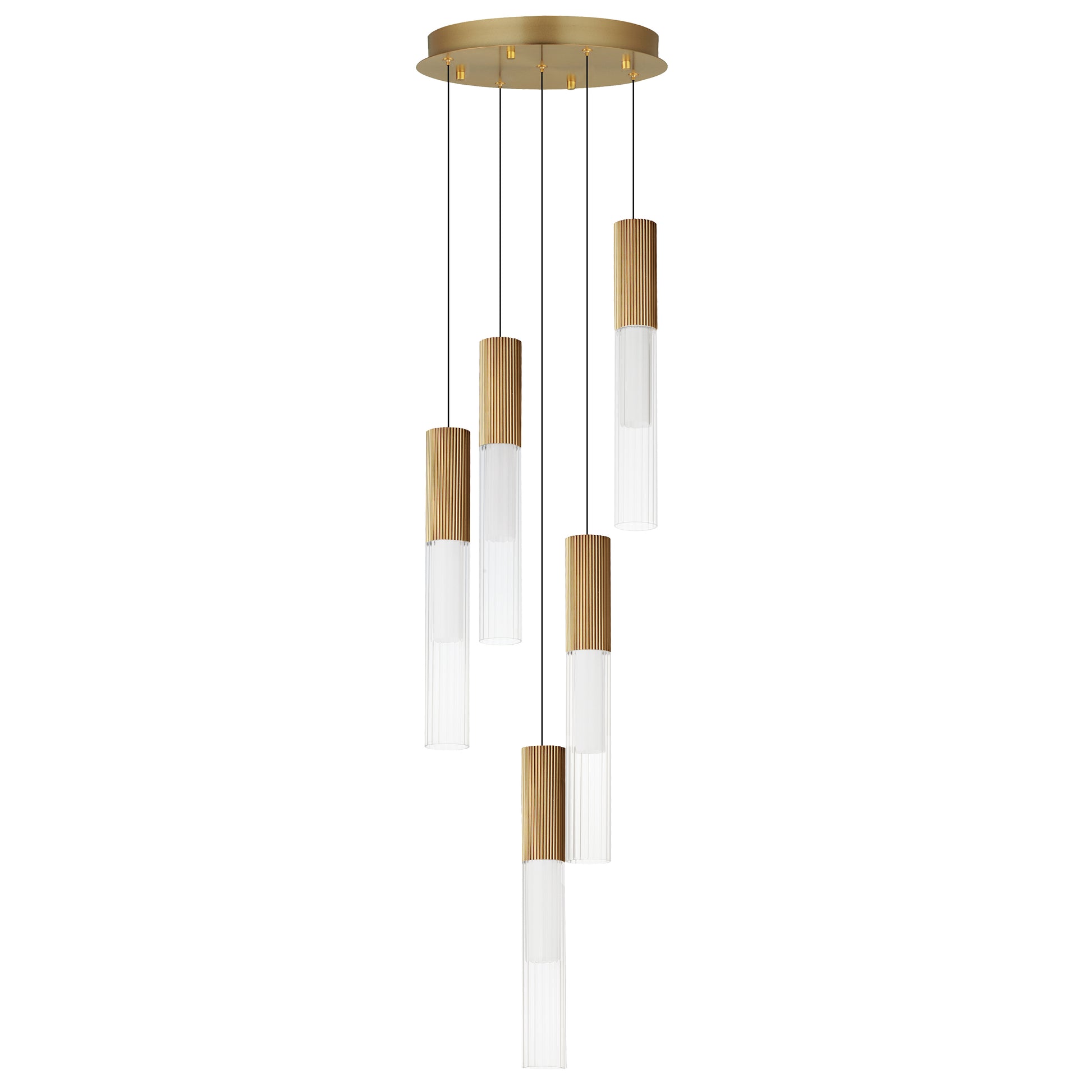 ET2, REEDS-MULTI-LIGHT PENDANT, CHANDELIER LIGHT