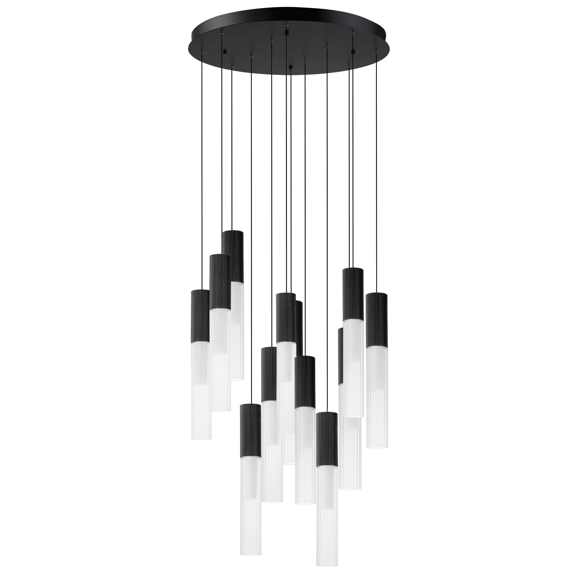 ET2, REEDS-MULTI-LIGHT PENDANT, CHANDELIER LIGHT
