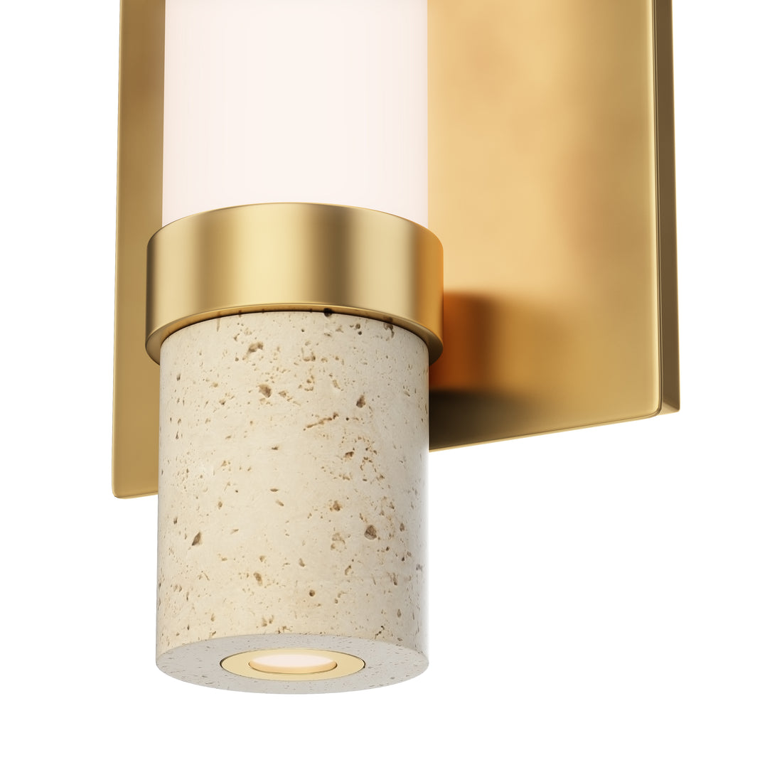 ET2, TRAVERTINE-WALL SCONCE, WALL SCONCES