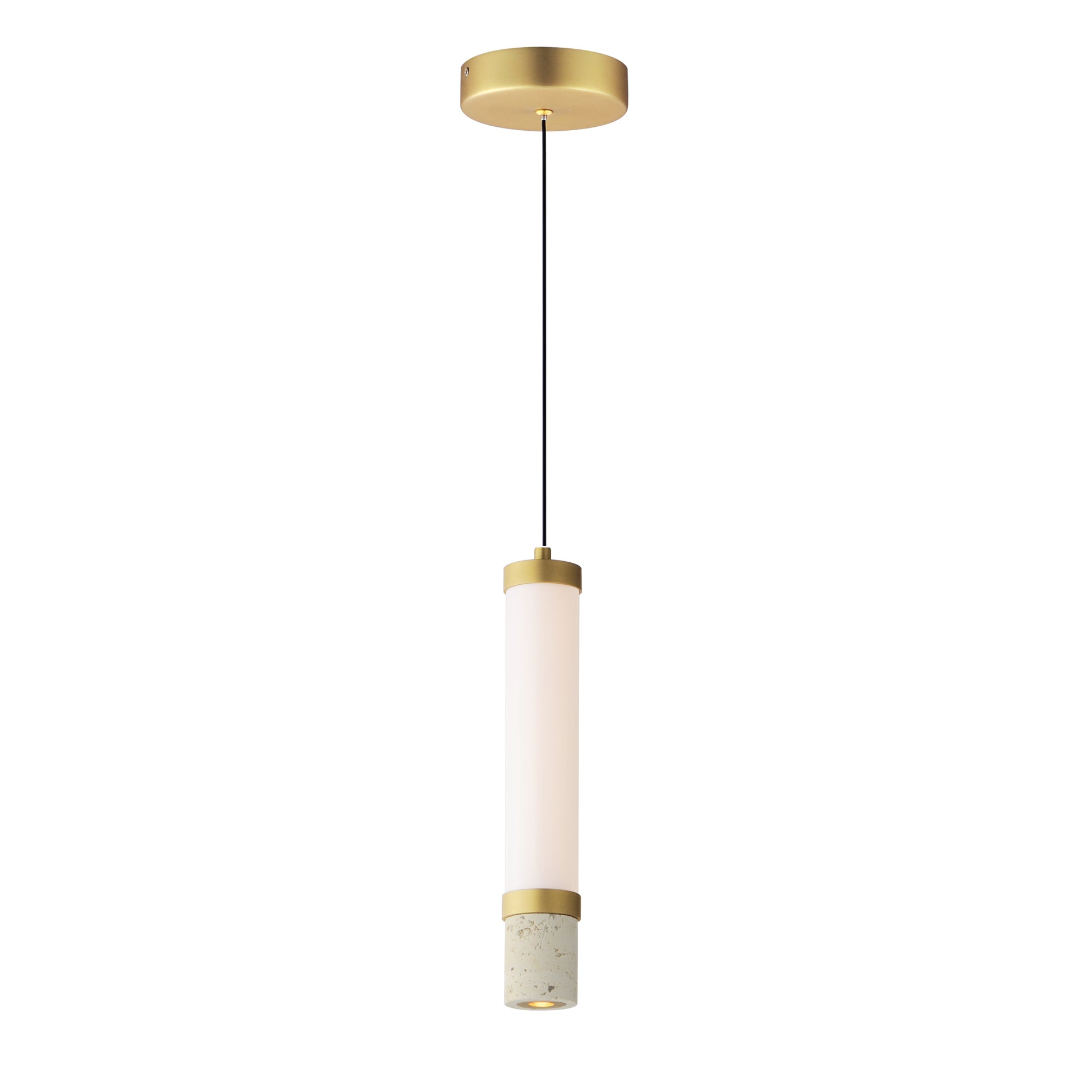 ET2, TRAVERTINE-SINGLE PENDANT, PENDANT LIGHT