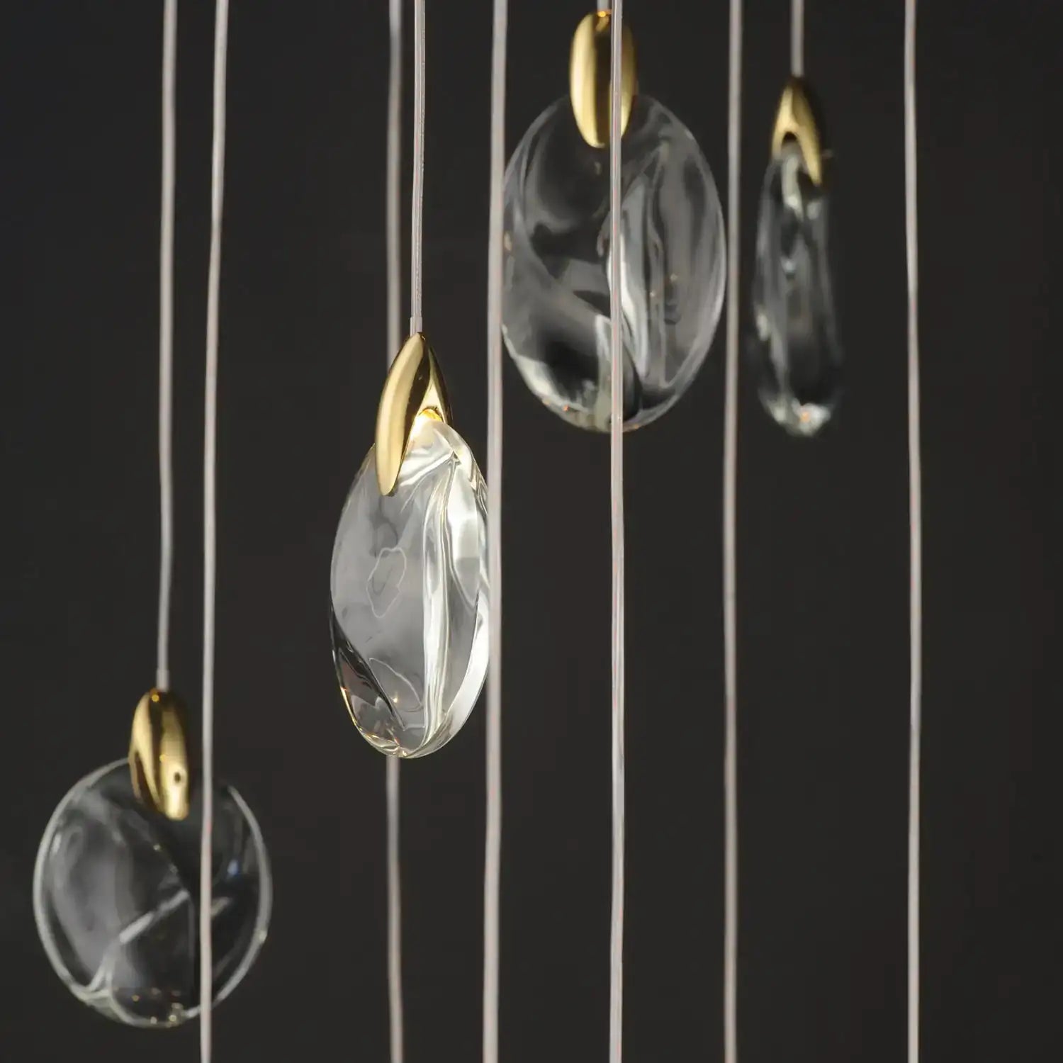 ET2, PEBBLE-MULTI-TIER CHANDELIER, CHANDELIER LIGHT