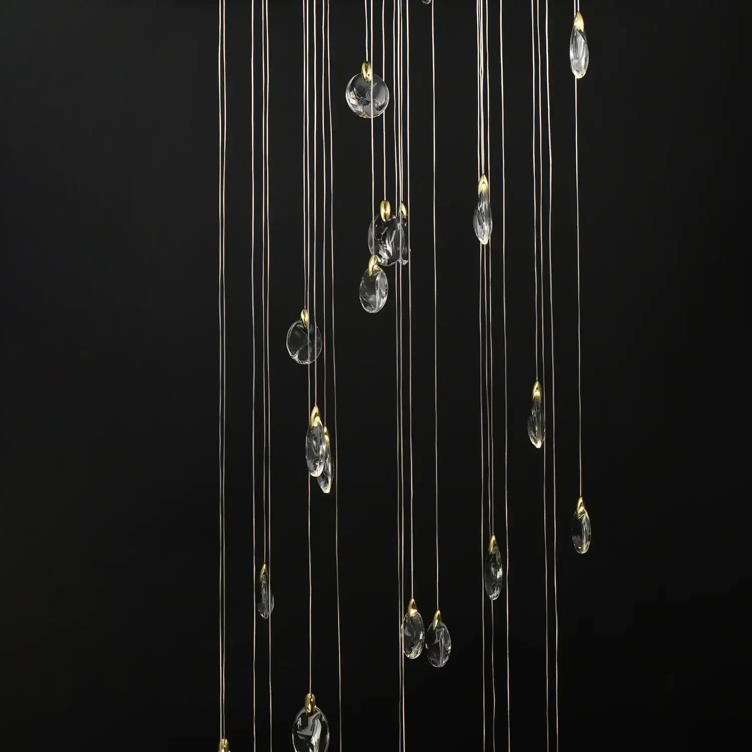 ET2, PEBBLE-MULTI-TIER CHANDELIER, CHANDELIER LIGHT