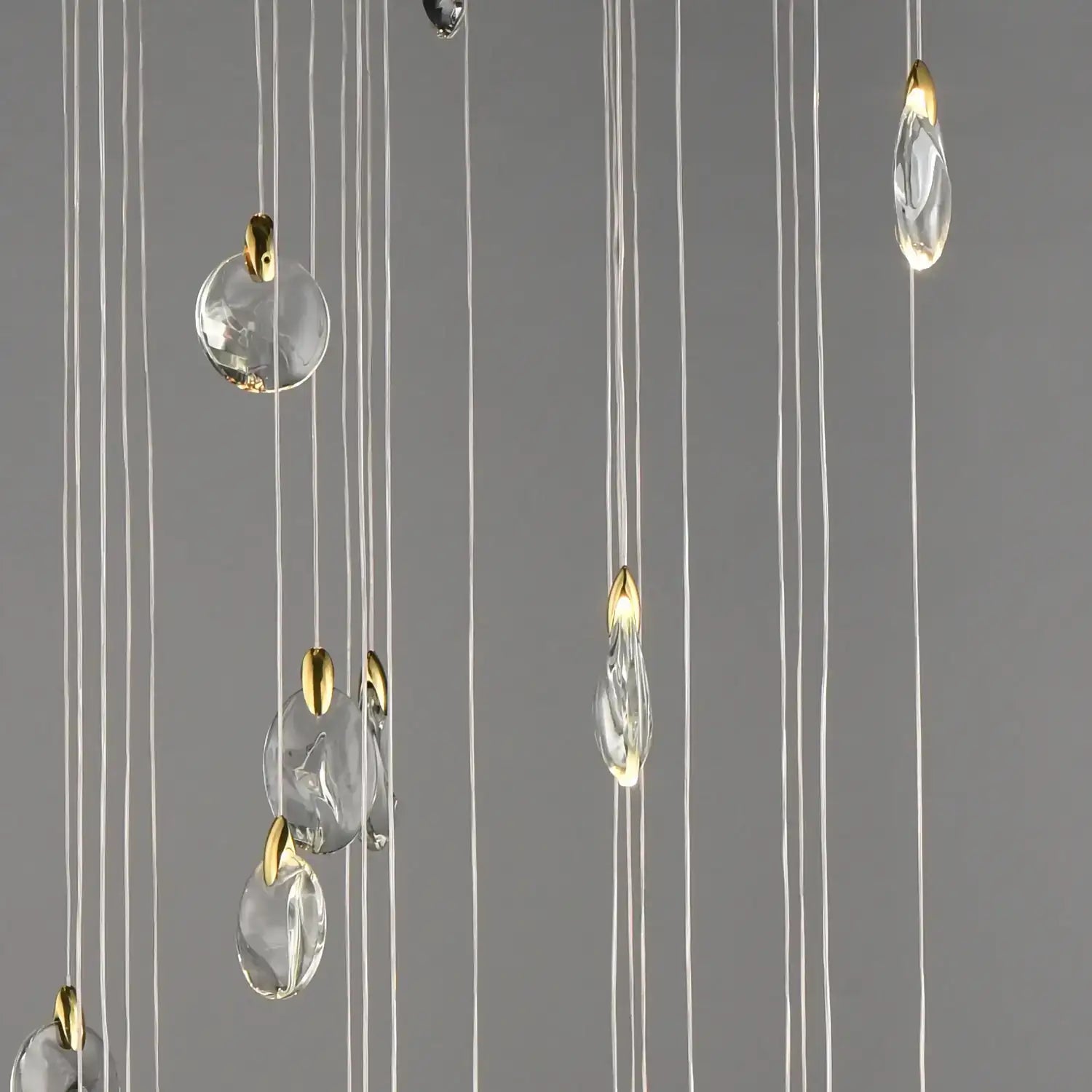 ET2, PEBBLE-MULTI-TIER CHANDELIER, CHANDELIER LIGHT