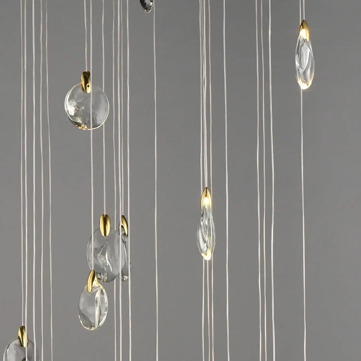 ET2, PEBBLE-MULTI-TIER CHANDELIER, CHANDELIER LIGHT