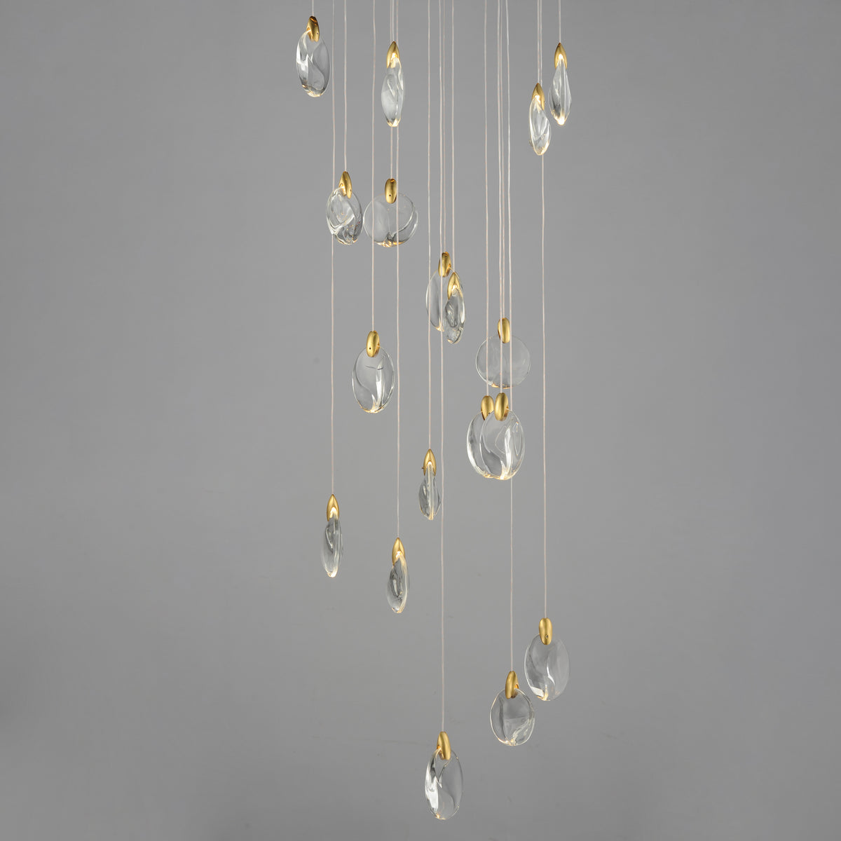 ET2, PEBBLE-MULTI-LIGHT PENDANT, CHANDELIER LIGHT