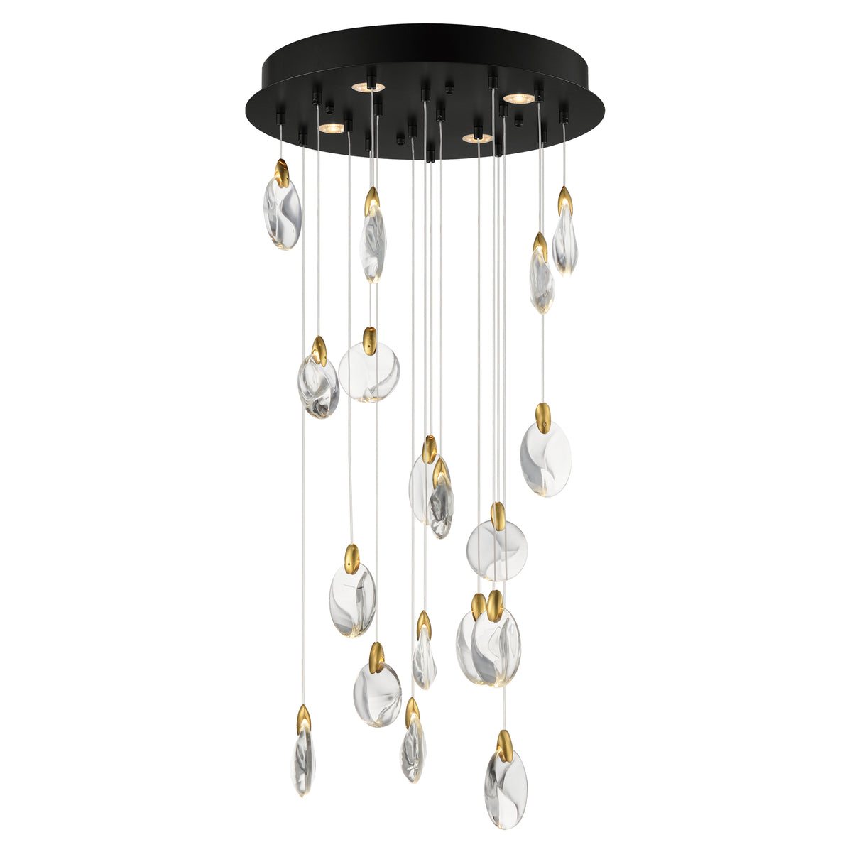 ET2, PEBBLE-MULTI-LIGHT PENDANT, CHANDELIER LIGHT
