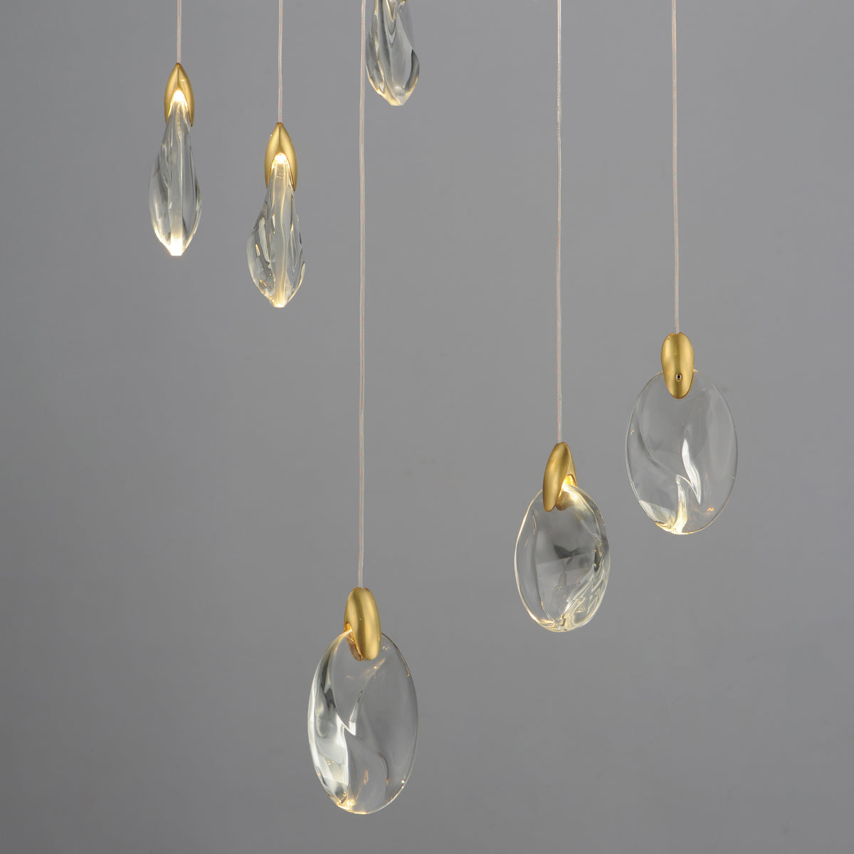 ET2, PEBBLE-MULTI-LIGHT PENDANT, CHANDELIER LIGHT