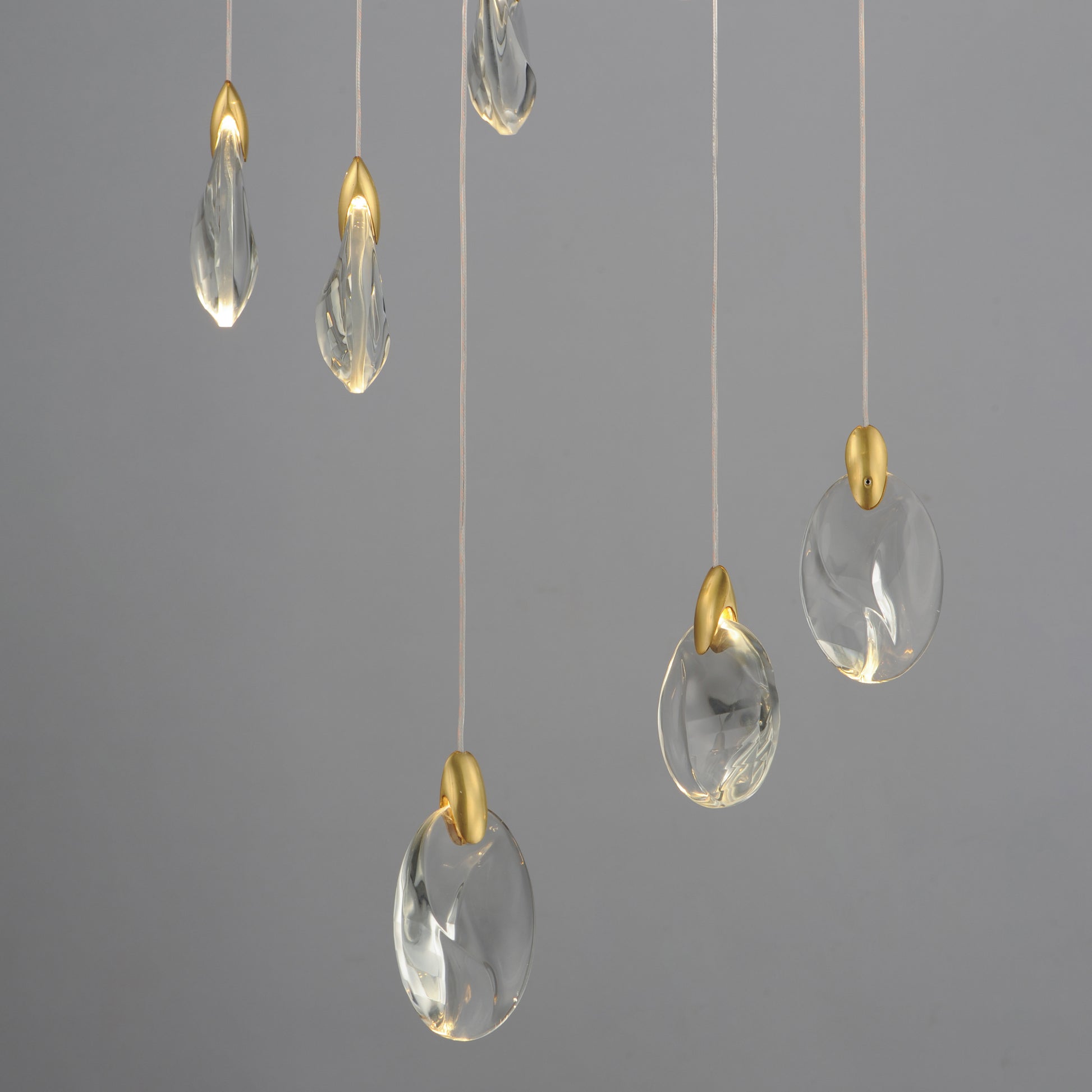 ET2, PEBBLE-MULTI-LIGHT PENDANT, CHANDELIER LIGHT