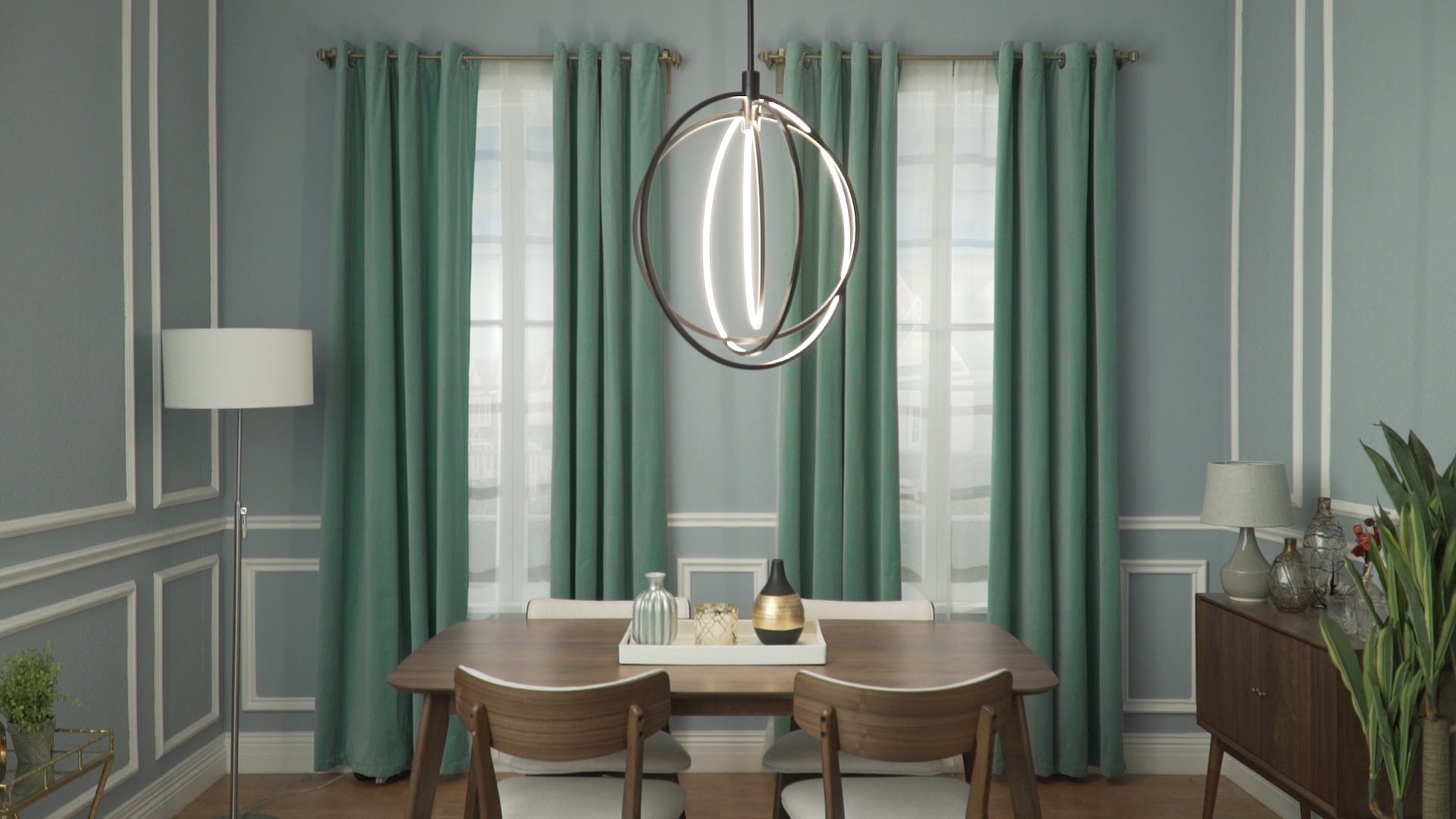 ET2, CONCENTRIC LED-SINGLE PENDANT, CHANDELIER LIGHT