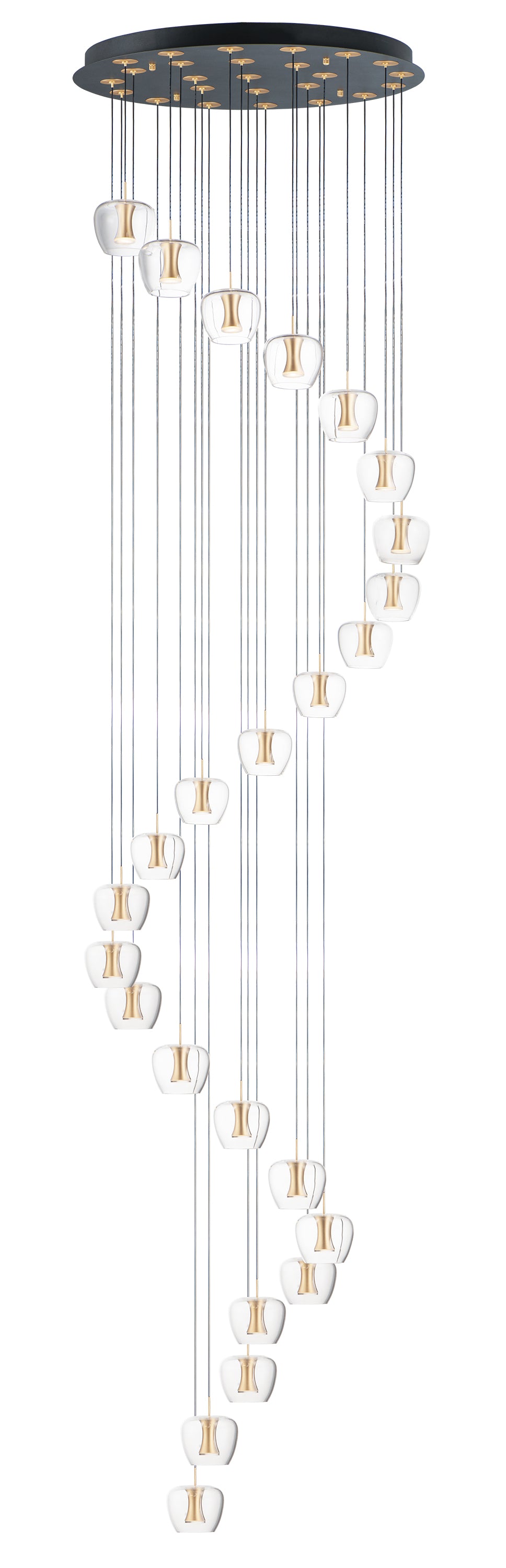 ET2, NEWTON-MULTI-LIGHT PENDANT, CHANDELIER LIGHT