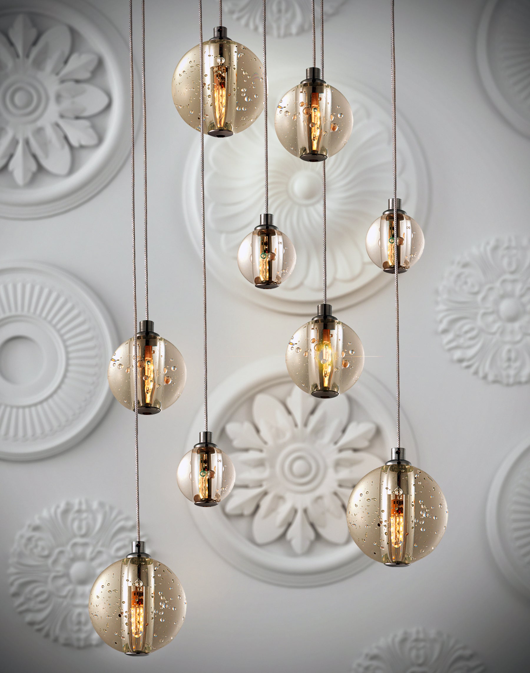 ET2, HARMONY-MULTI-LIGHT PENDANT, CHANDELIER LIGHT
