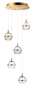 ET2, SWANK-MULTI-LIGHT PENDANT, CHANDELIER LIGHT