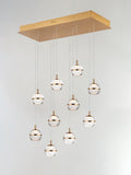 ET2, SWANK-MULTI-LIGHT PENDANT, CHANDELIER LIGHT