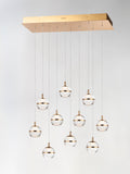 ET2, SWANK-MULTI-LIGHT PENDANT, CHANDELIER LIGHT