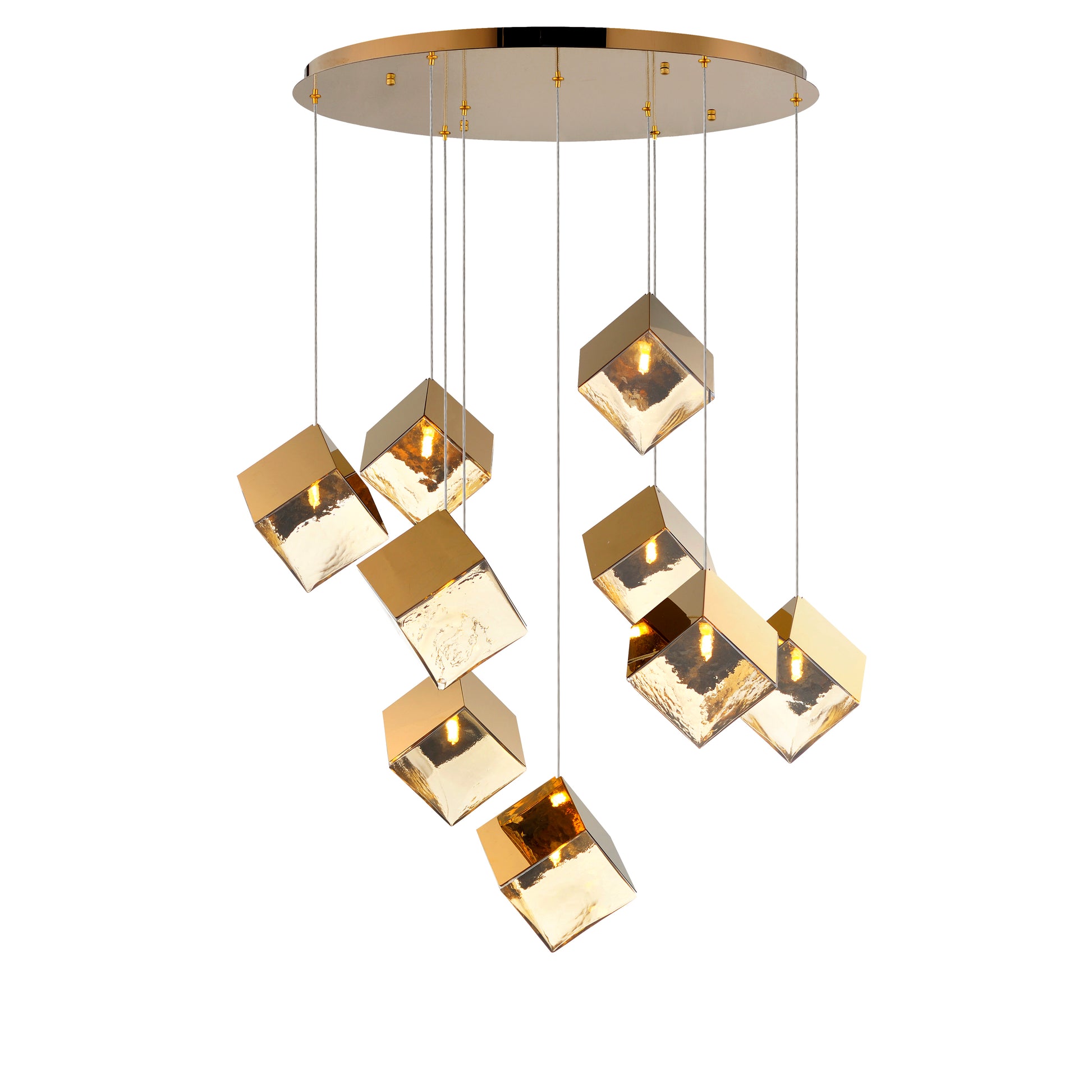 ET2, ICE CUBE-MULTI-LIGHT PENDANT, CHANDELIER LIGHT