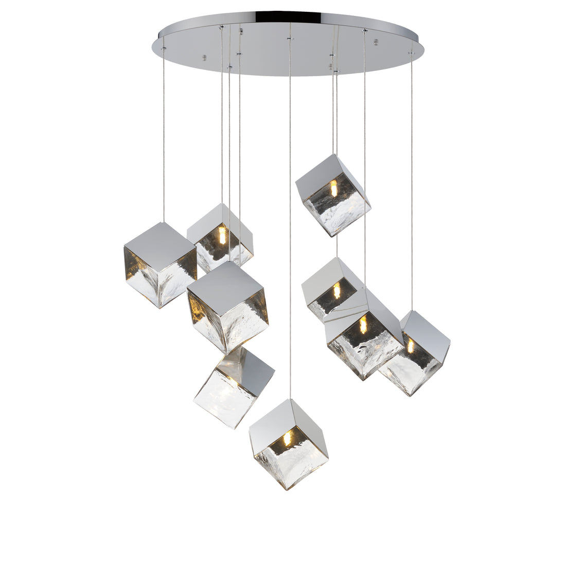 ET2, ICE CUBE-MULTI-LIGHT PENDANT, CHANDELIER LIGHT